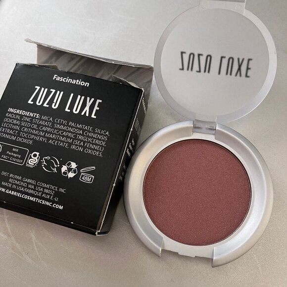 ZUZU LUXE Natural Mineral Blush Fascination Color NEW NWT NIB NIP - Picture 7 of 11